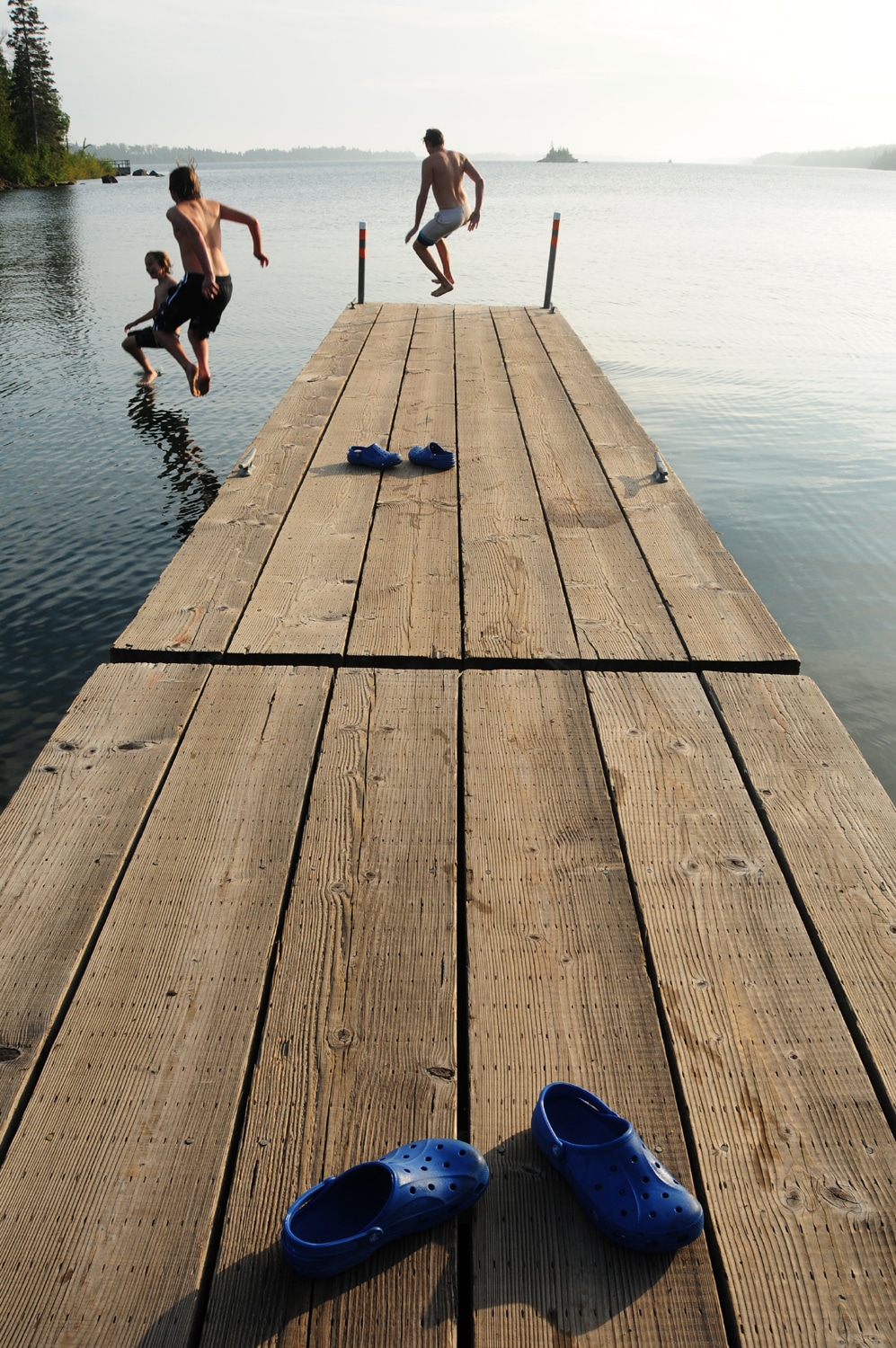 Swimming in Lake Superior
