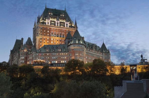 מלונות מומלצים בקוויבק סיטי - Fairmont Le Château Frontenac
