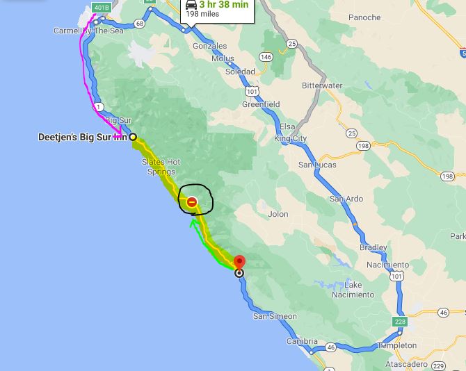 חסימה בכביש מספר 1